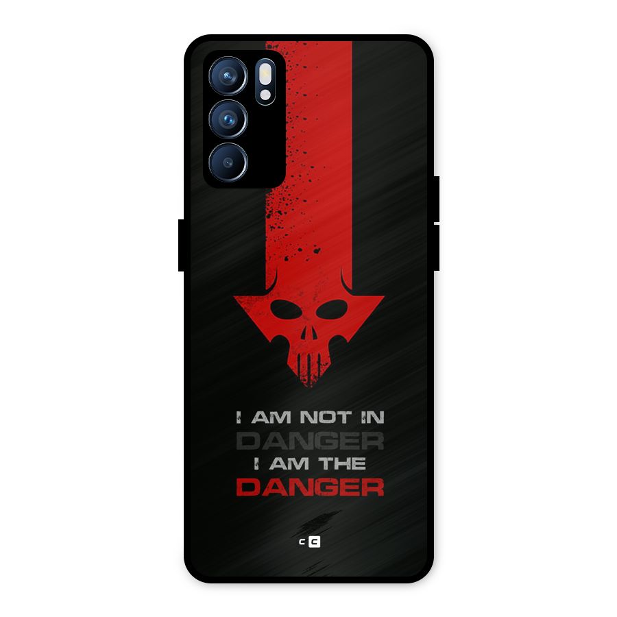I Am Danger Metal Back Case for Oppo Reno6 5G