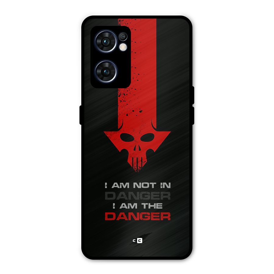 I Am Danger Metal Back Case for Oppo Reno7 5G