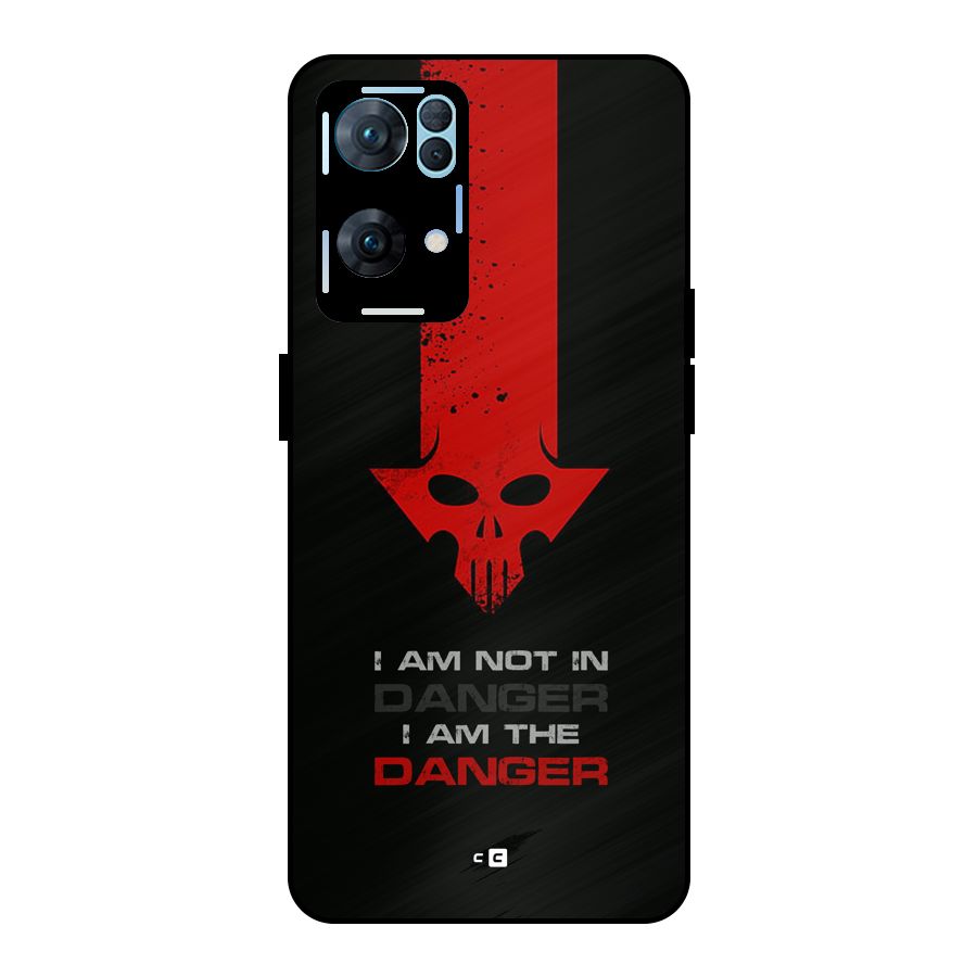 I Am Danger Metal Back Case for Oppo Reno7 Pro 5G