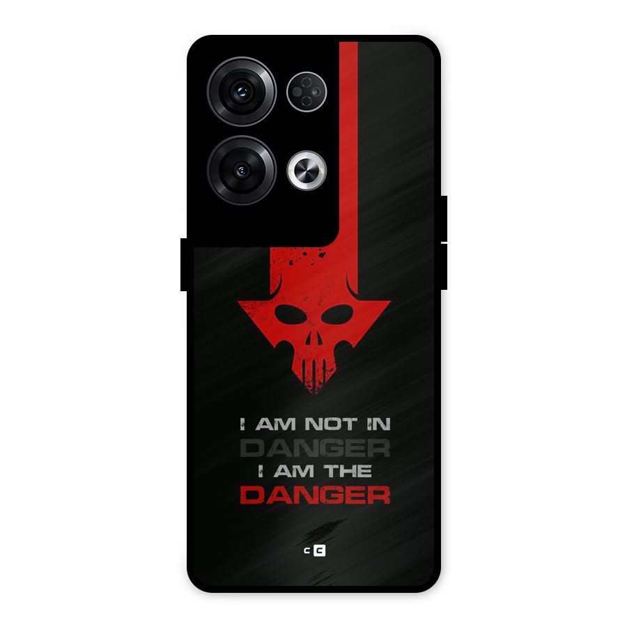 I Am Danger Metal Back Case for Oppo Reno8 Pro 5G