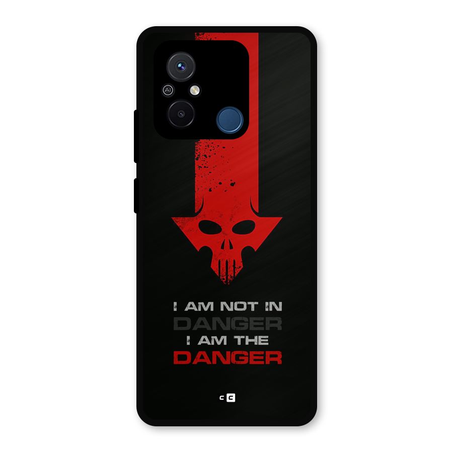 I Am Danger Metal Back Case for Poco C55