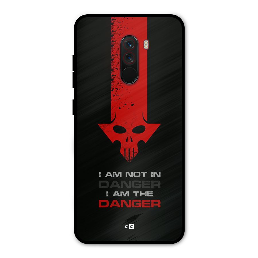 I Am Danger Metal Back Case for Poco F1
