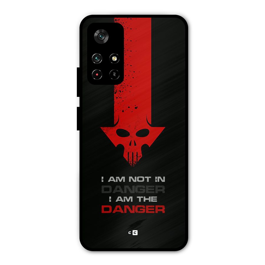 I Am Danger Metal Back Case for Poco M4 Pro 5G