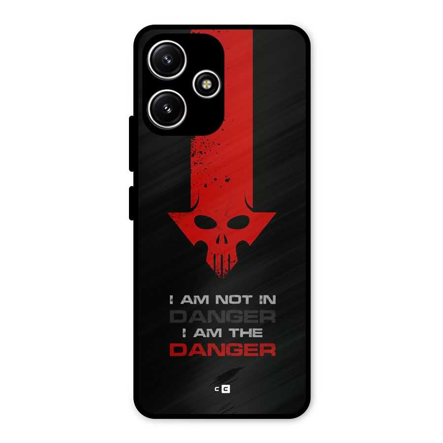 I Am Danger Metal Back Case for Poco M6 Pro