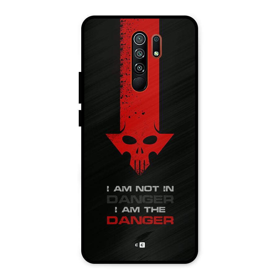 I Am Danger Metal Back Case for Redmi 9 Prime