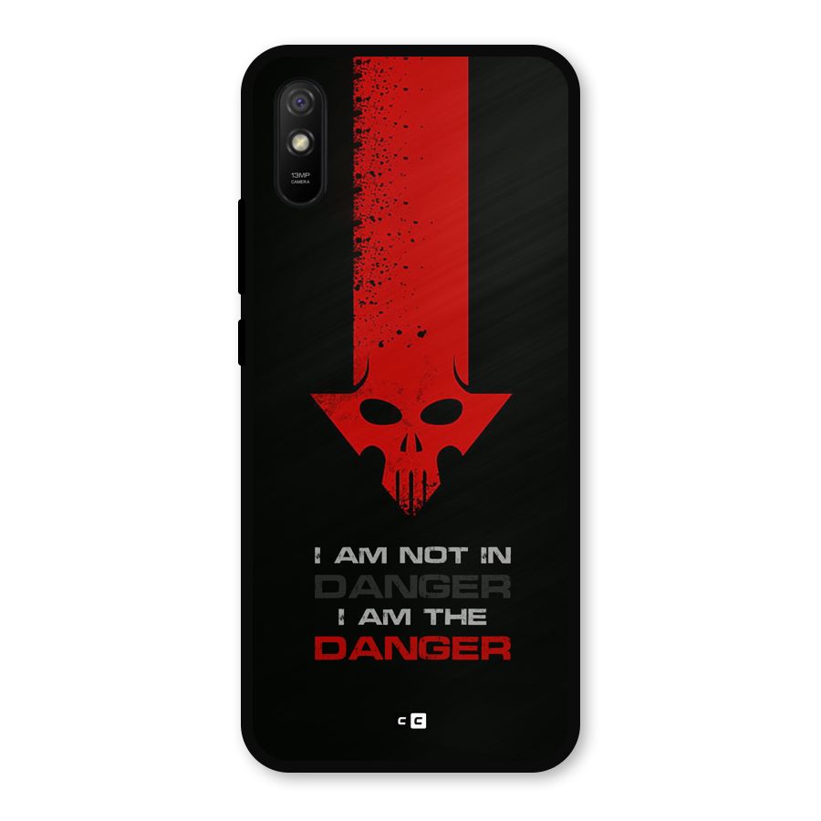 I Am Danger Metal Back Case for Redmi 9a