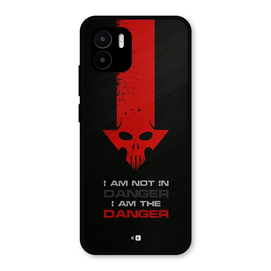 I Am Danger Metal Back Case for Redmi A1