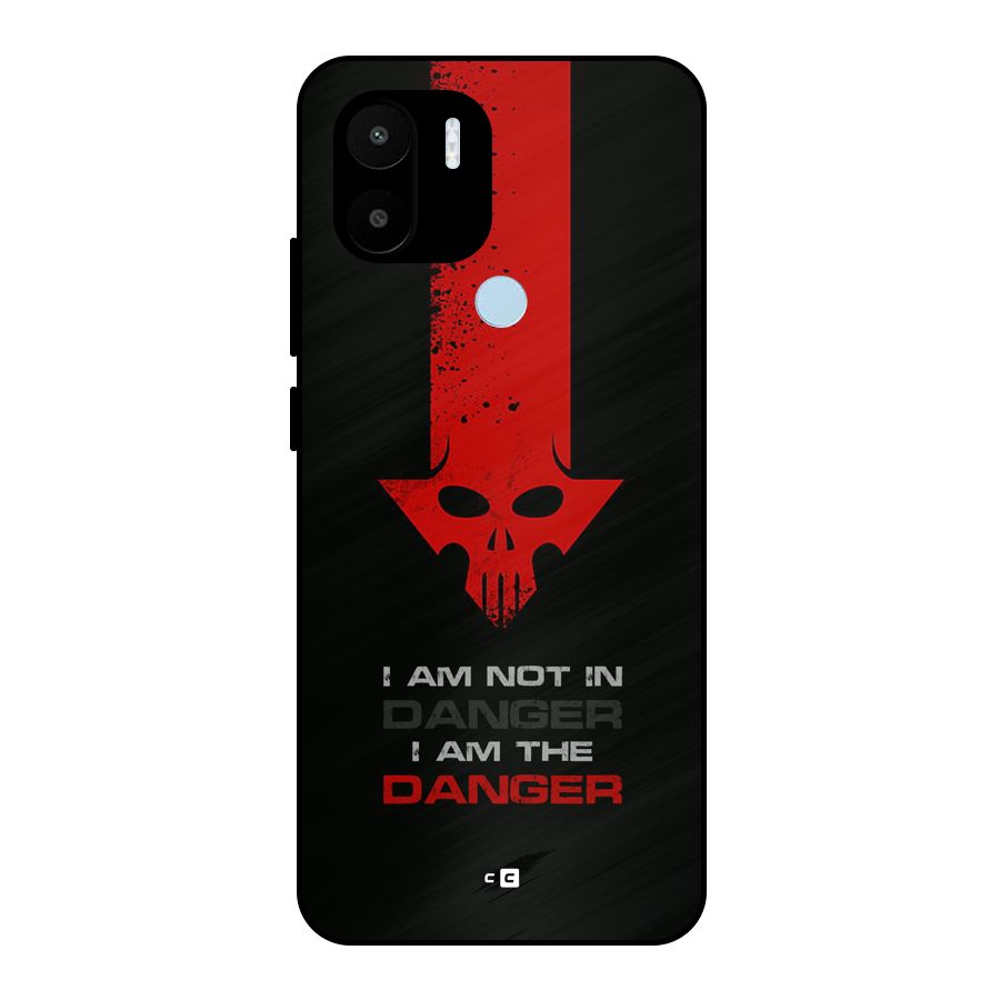 I Am Danger Metal Back Case for Redmi A2 Plus