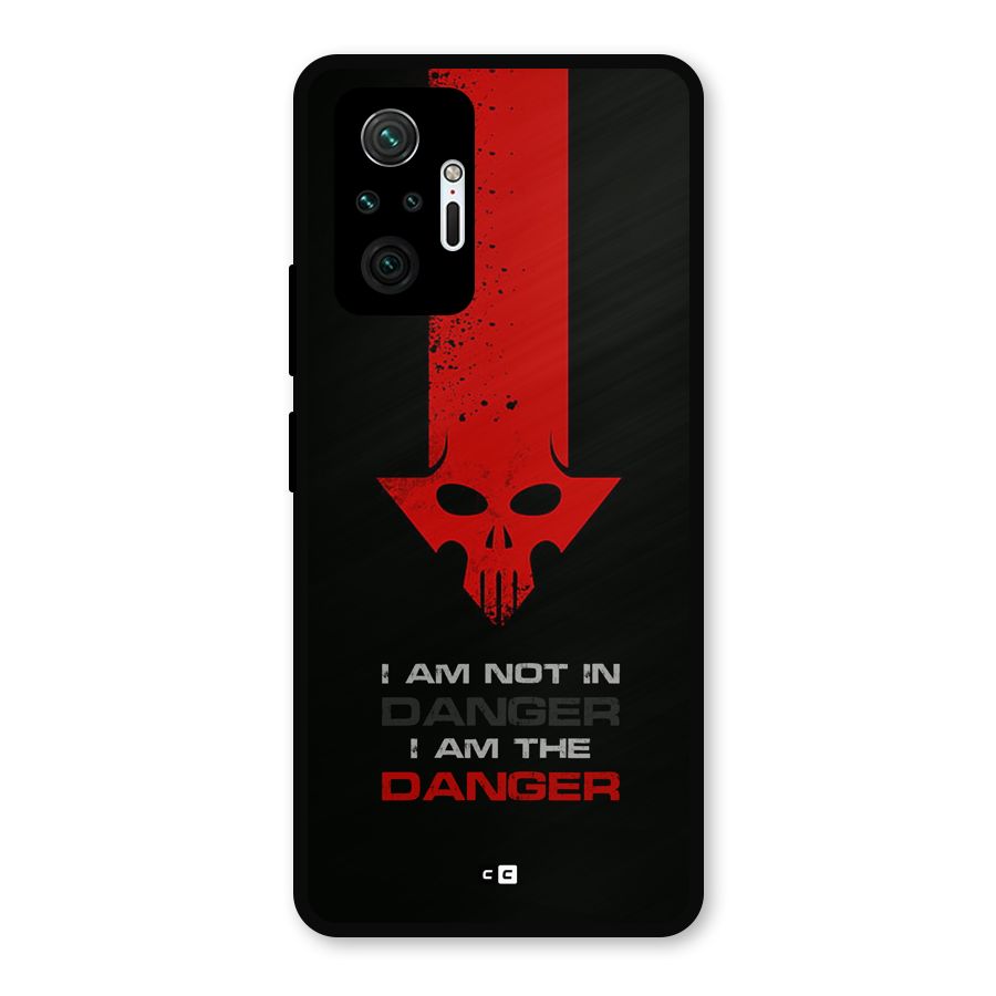 I Am Danger Metal Back Case for Redmi Note 10 Pro