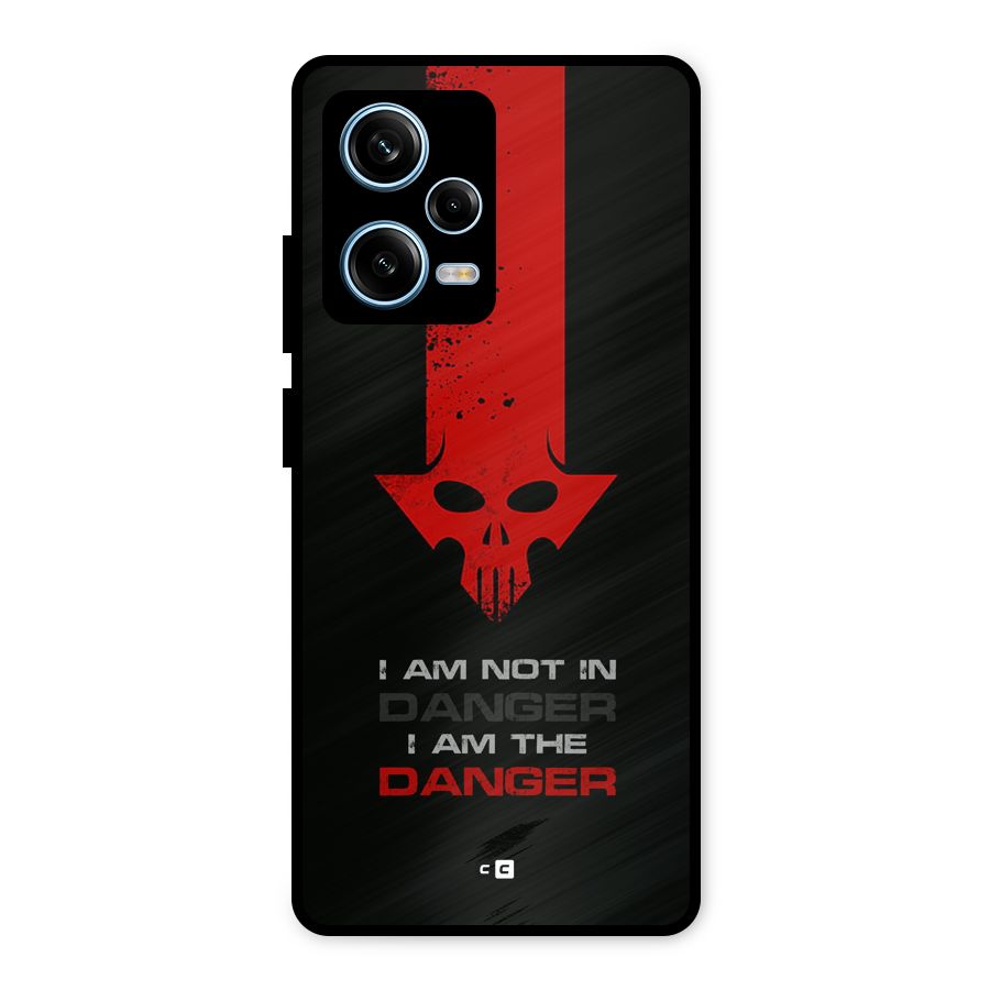 I Am Danger Metal Back Case for Redmi Note 12 Pro