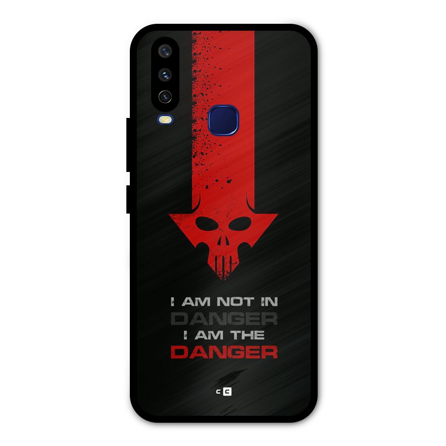 I Am Danger Metal Back Case for Vivo U10