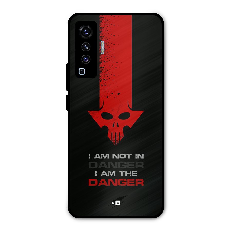I Am Danger Metal Back Case for Vivo X50