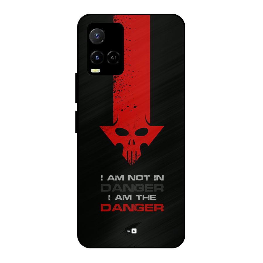 I Am Danger Metal Back Case for Vivo Y21G