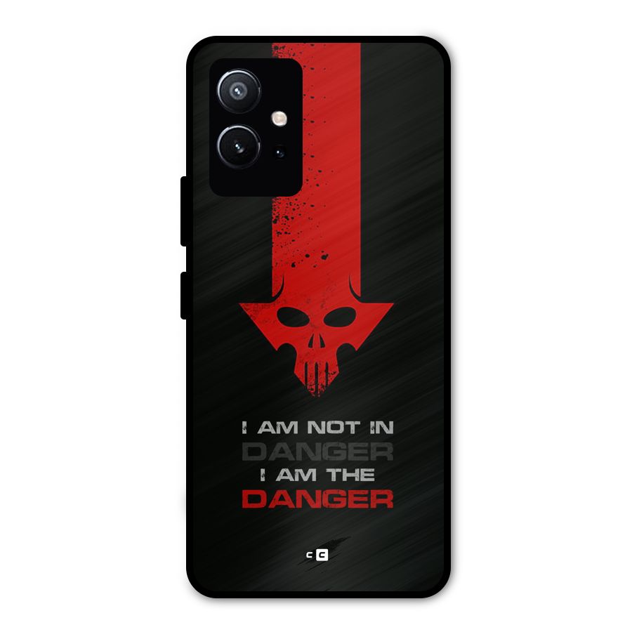 I Am Danger Metal Back Case for Vivo Y75 5G