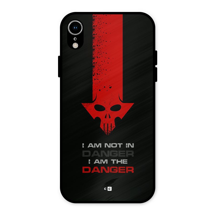 I Am Danger Metal Back Case for iPhone XR