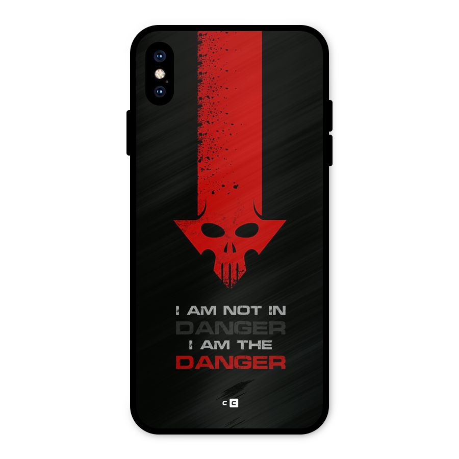 I Am Danger Metal Back Case for iPhone XS Max
