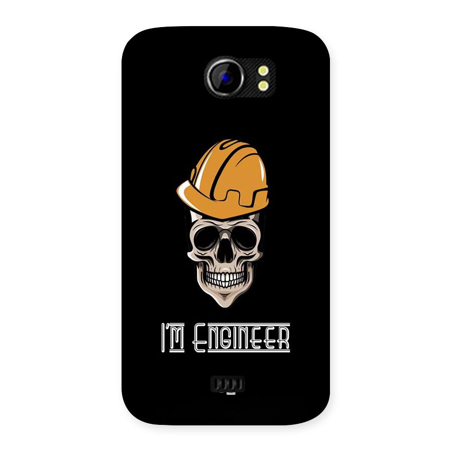 I Am Engineer Back Case for Canvas 2 A110