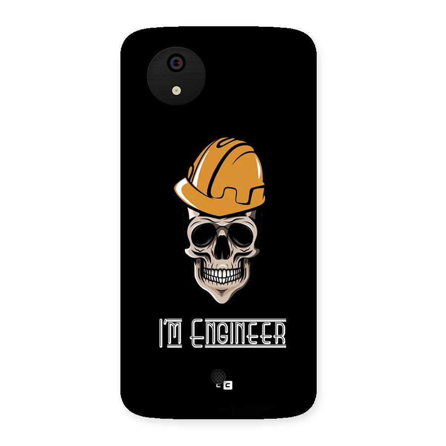 I Am Engineer Back Case for Canvas A1  AQ4501