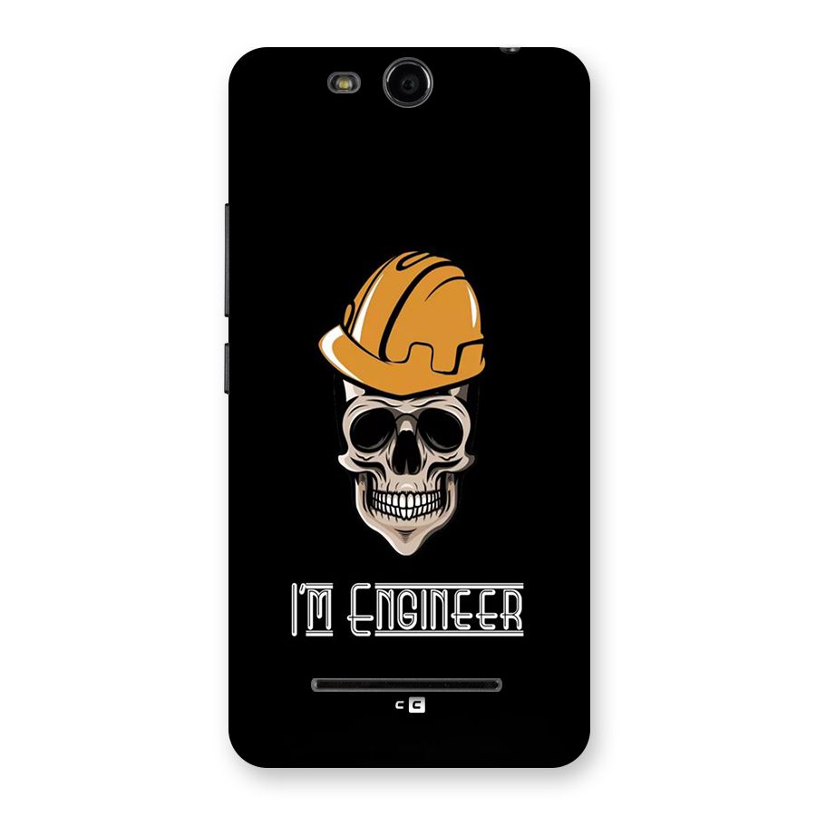 I Am Engineer Back Case for Canvas Juice 3 Q392