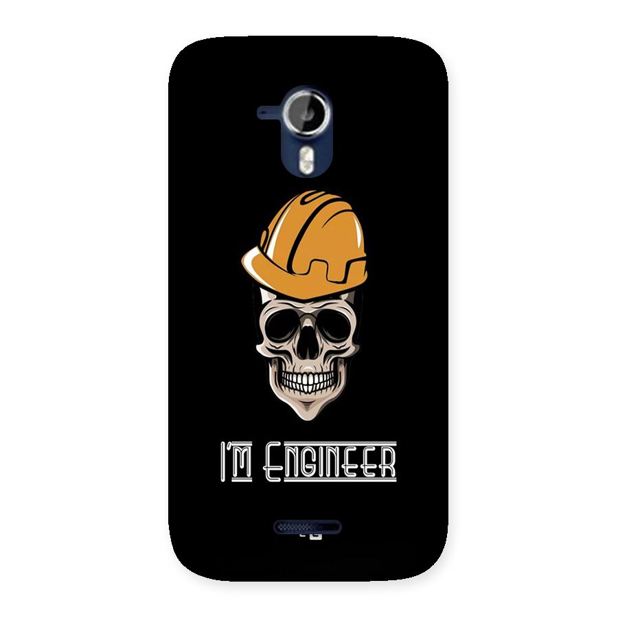 I Am Engineer Back Case for Canvas Magnus A117