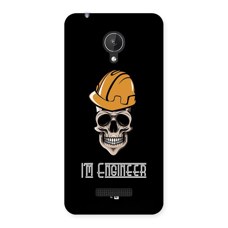 I Am Engineer Back Case for Canvas Spark Q380