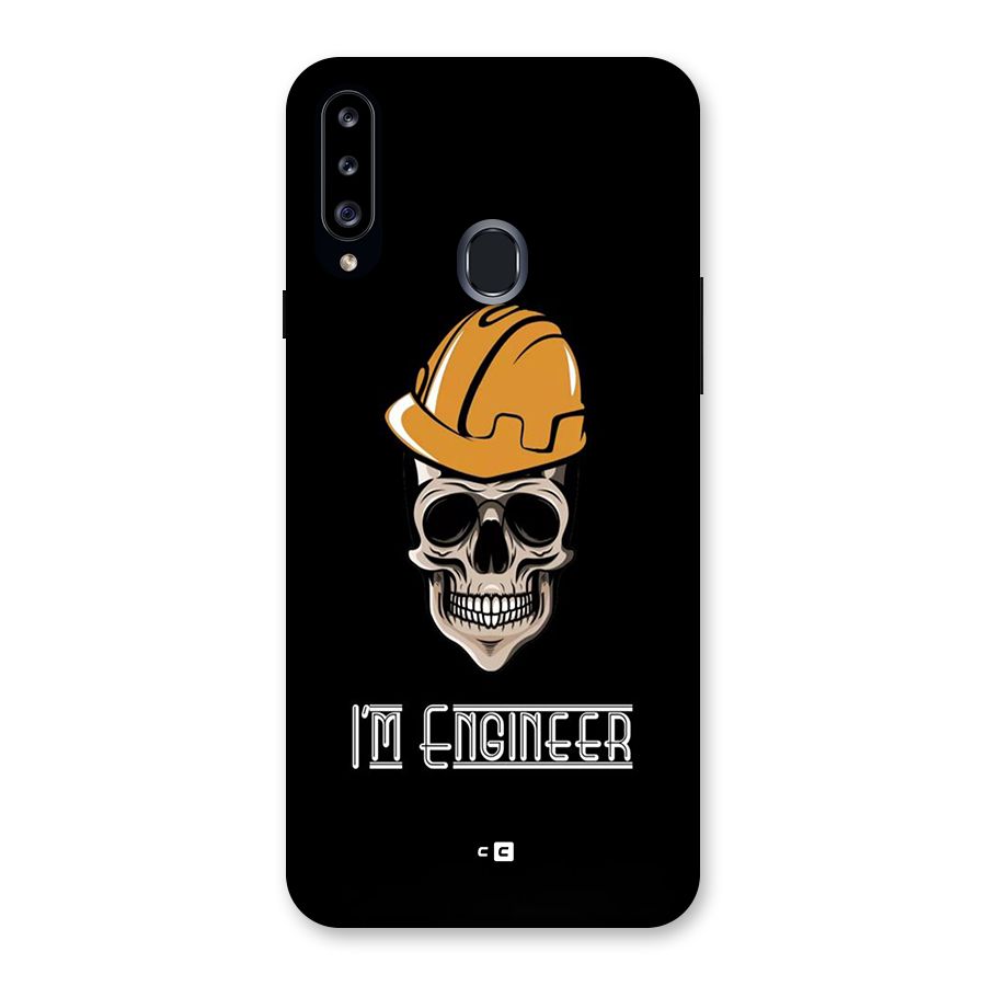 I Am Engineer Back Case for Galaxy A20s