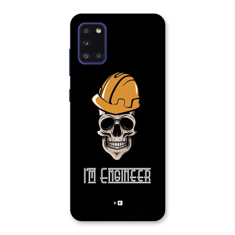 I Am Engineer Back Case for Galaxy A31