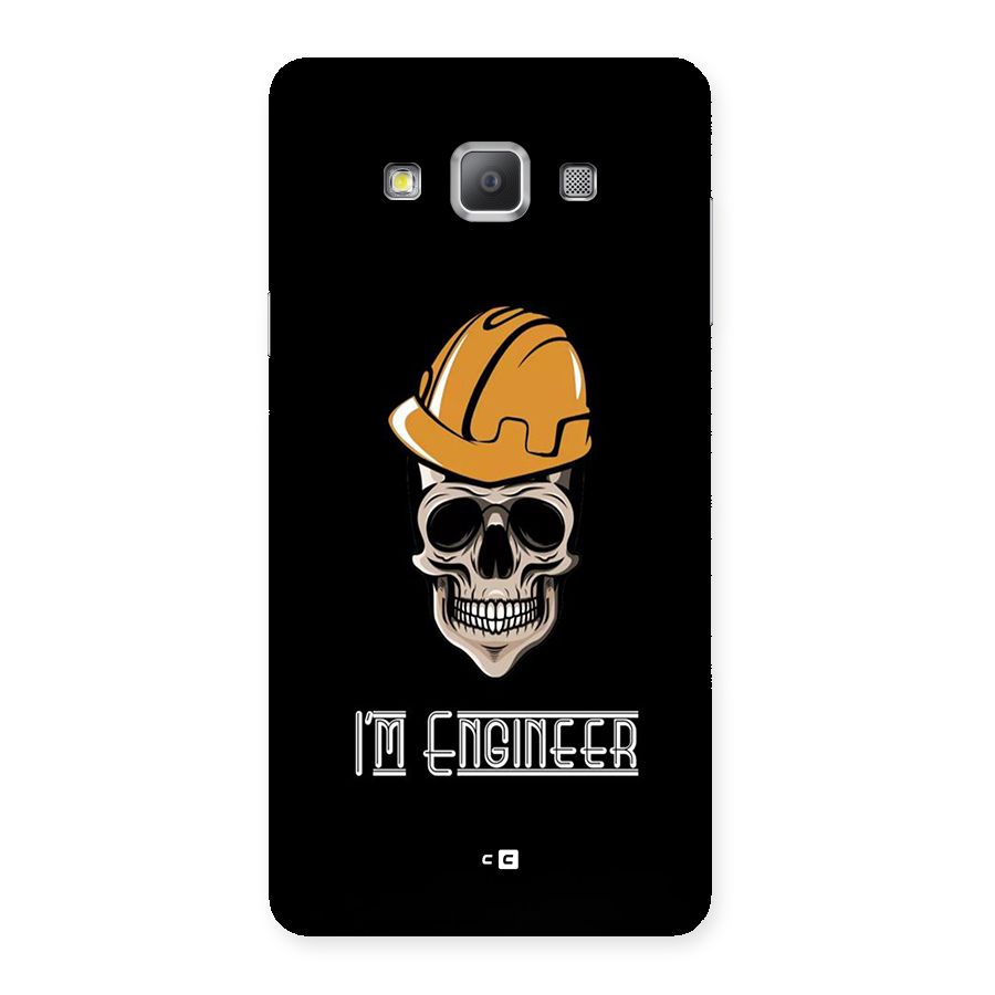 I Am Engineer Back Case for Galaxy A7
