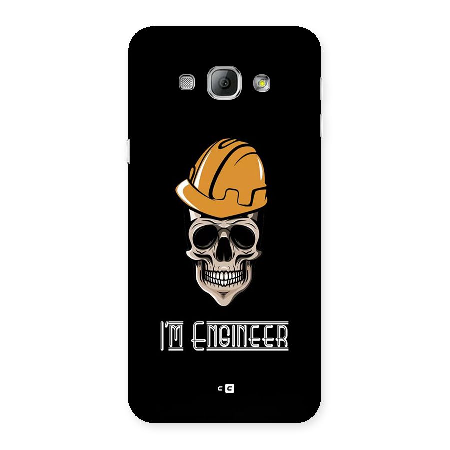 I Am Engineer Back Case for Galaxy A8
