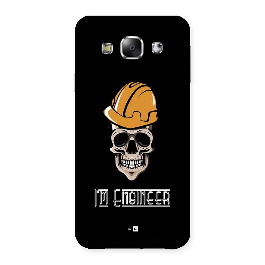 I Am Engineer Back Case for Galaxy E5