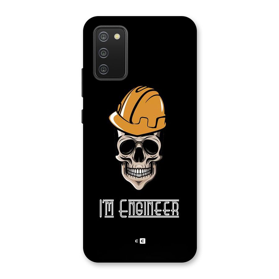 I Am Engineer Back Case for Galaxy F02s