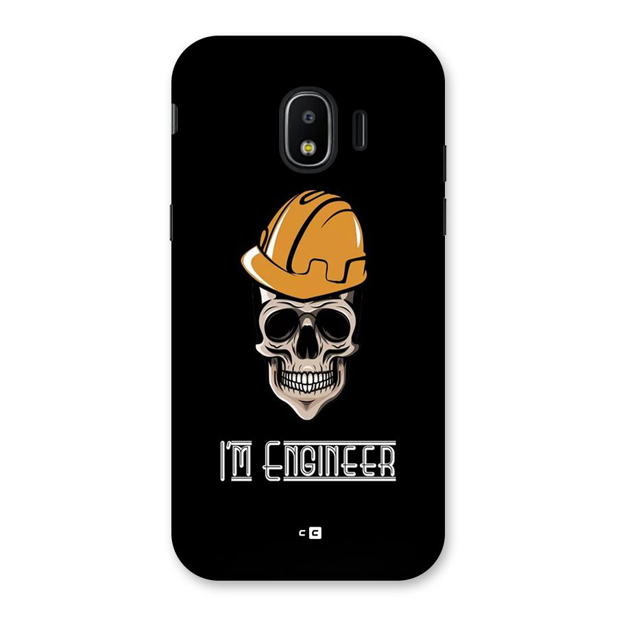 I Am Engineer Back Case for Galaxy J2 Pro 2018