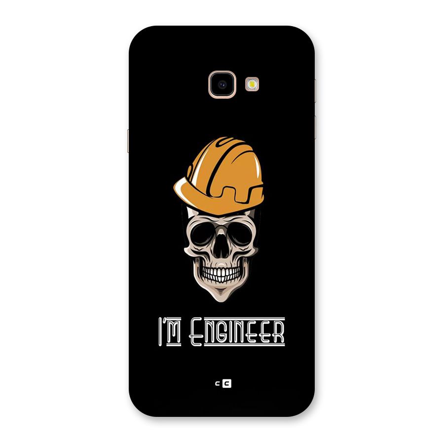 I Am Engineer Back Case for Galaxy J4 Plus