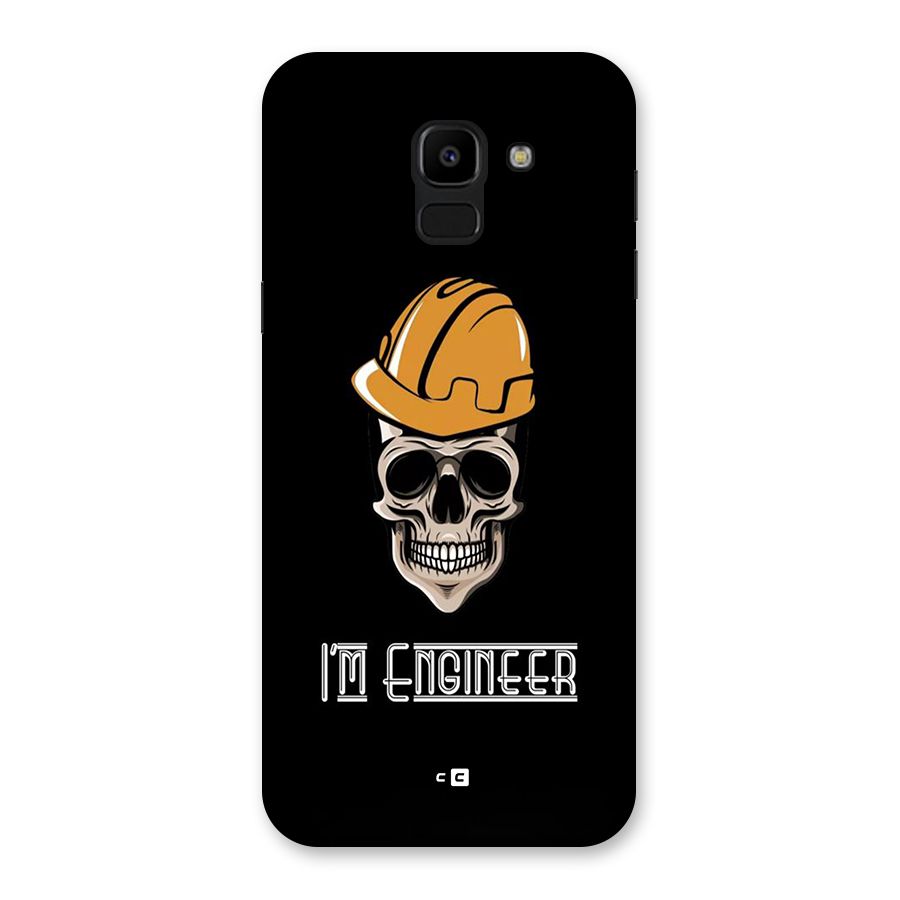 I Am Engineer Back Case for Galaxy J6