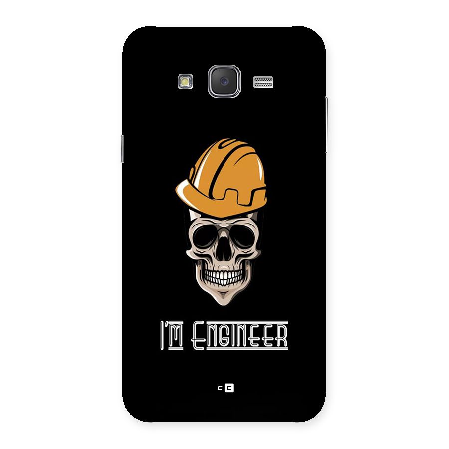 I Am Engineer Back Case for Galaxy J7