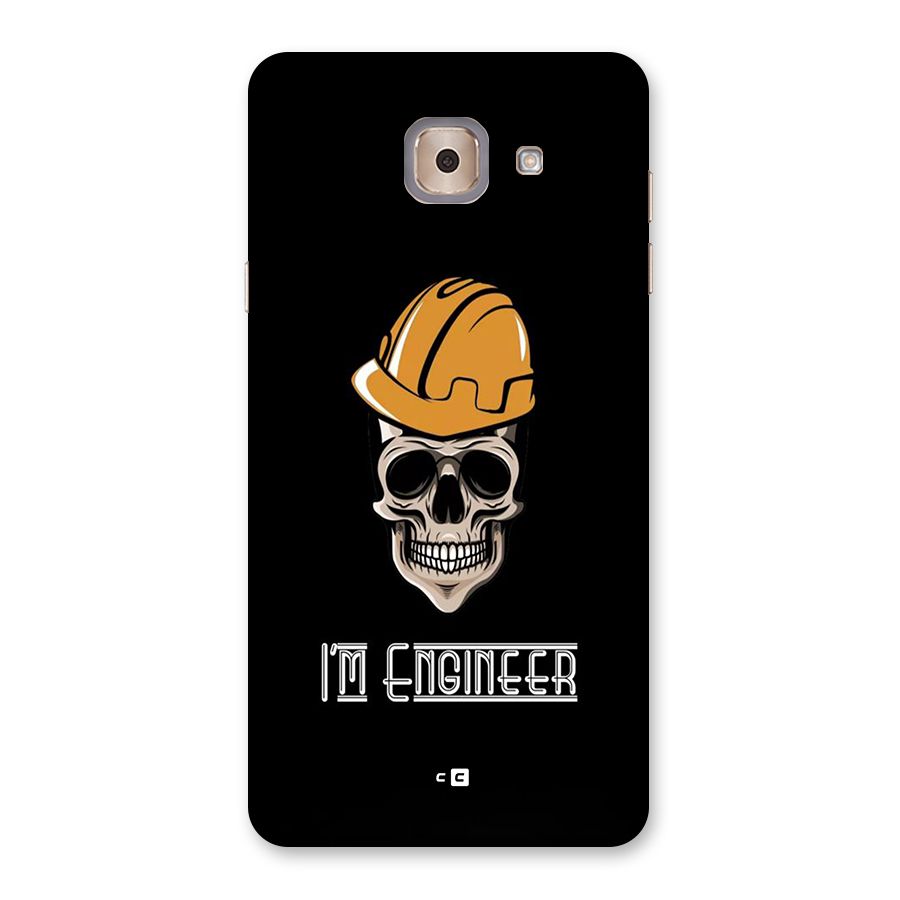 I Am Engineer Back Case for Galaxy J7 Max