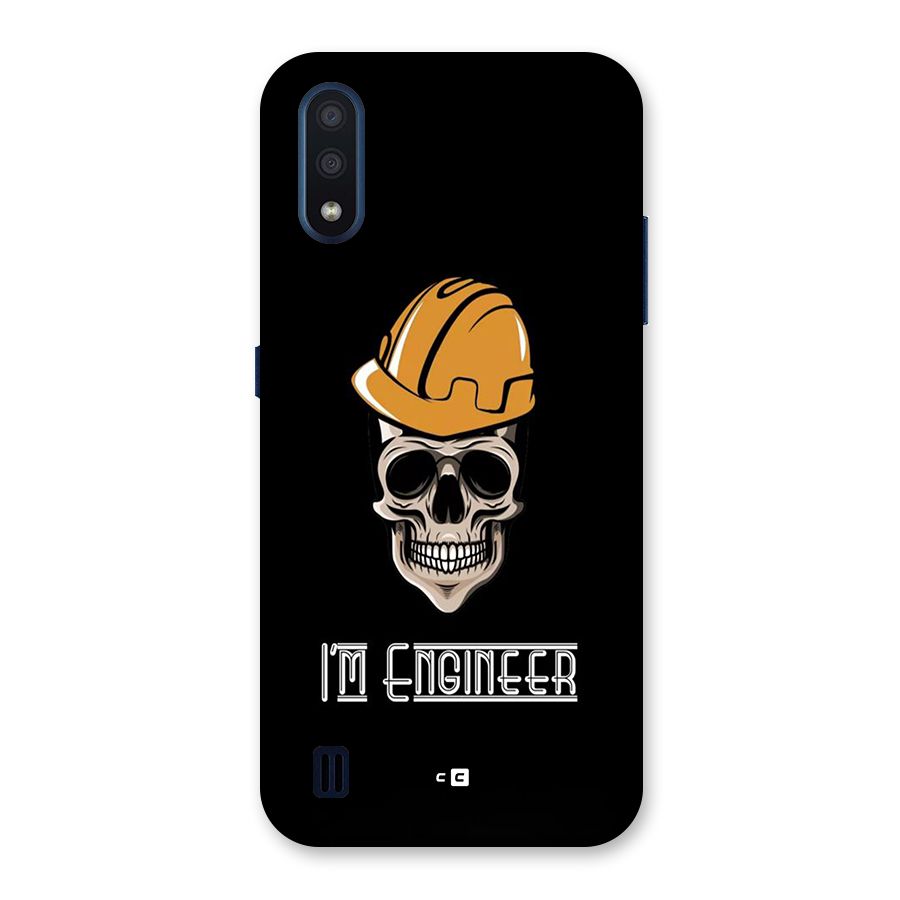 I Am Engineer Back Case for Galaxy M01