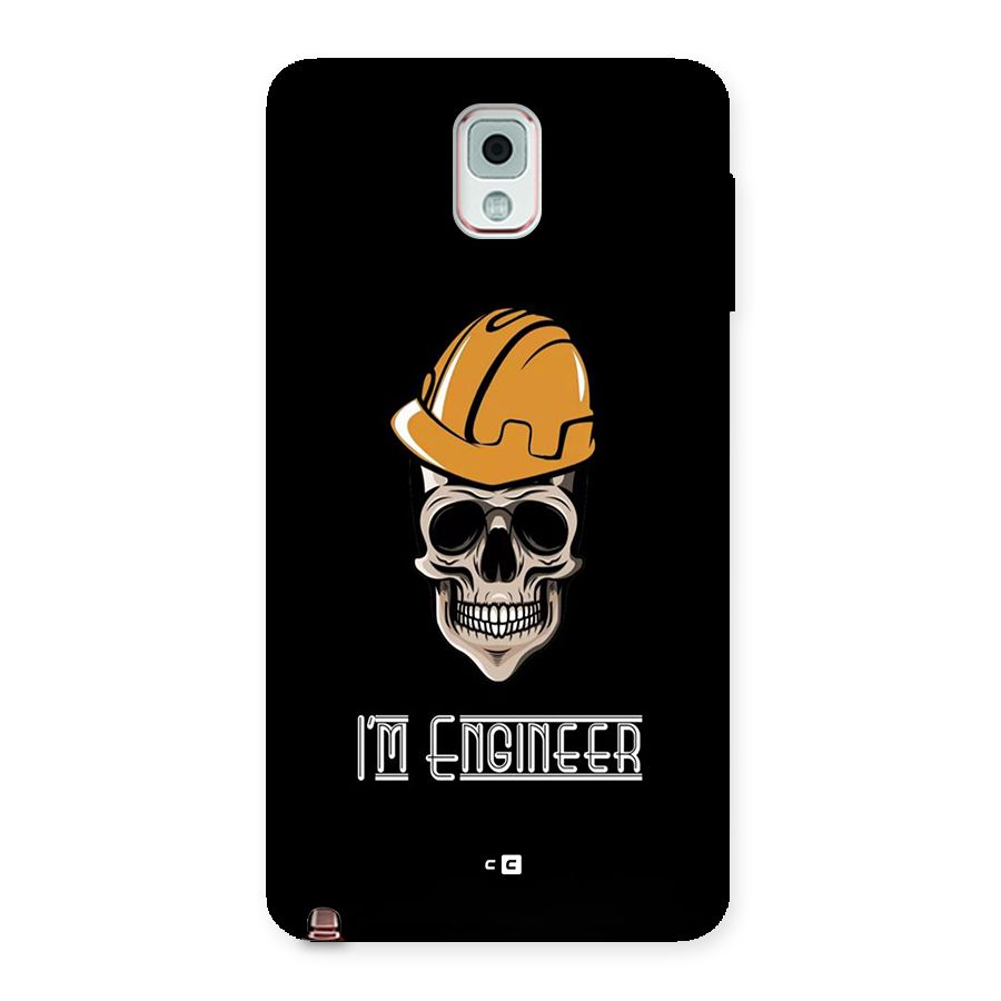 I Am Engineer Back Case for Galaxy Note 3