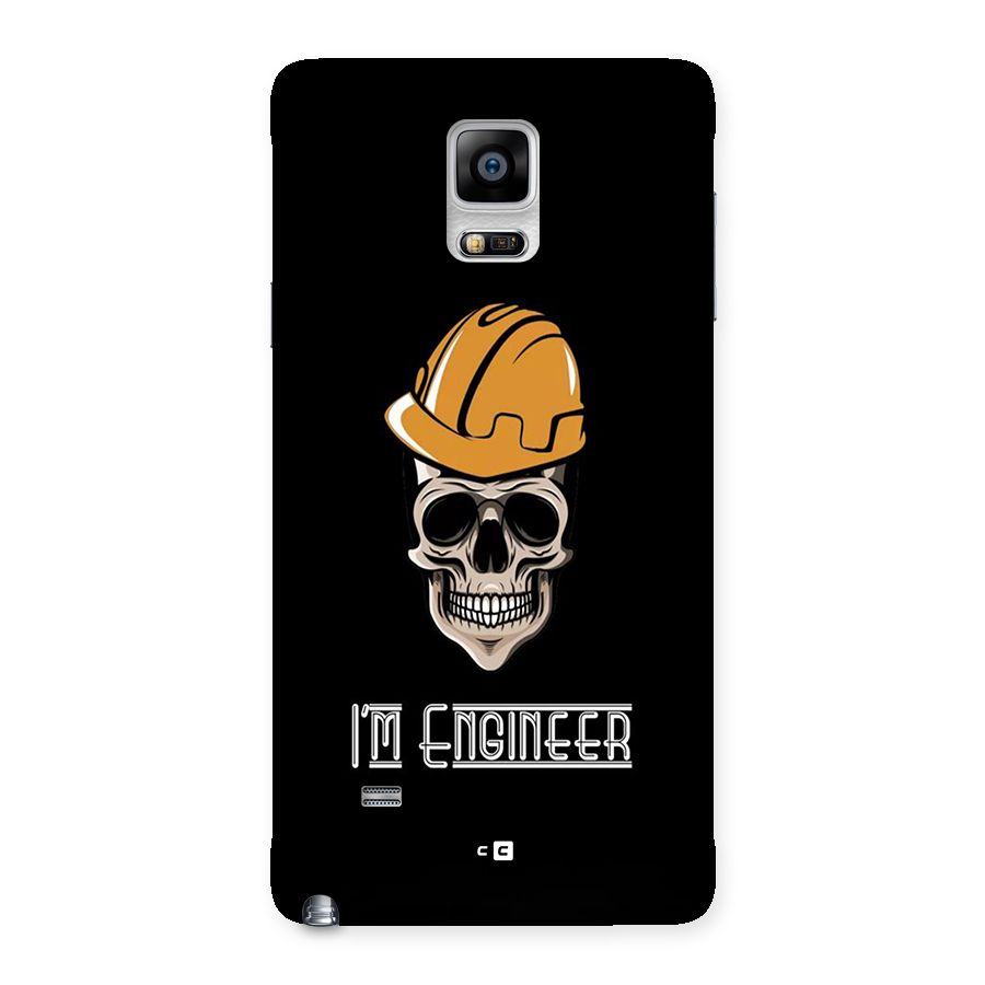 I Am Engineer Back Case for Galaxy Note 4