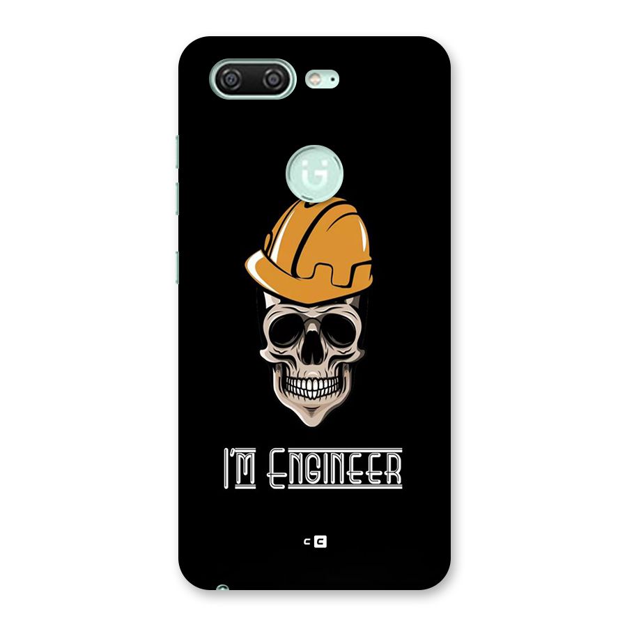 I Am Engineer Back Case for Gionee S10