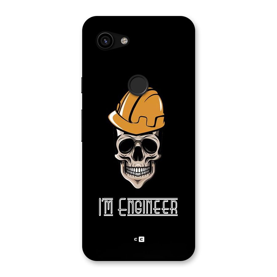 I Am Engineer Back Case for Google Pixel 3a