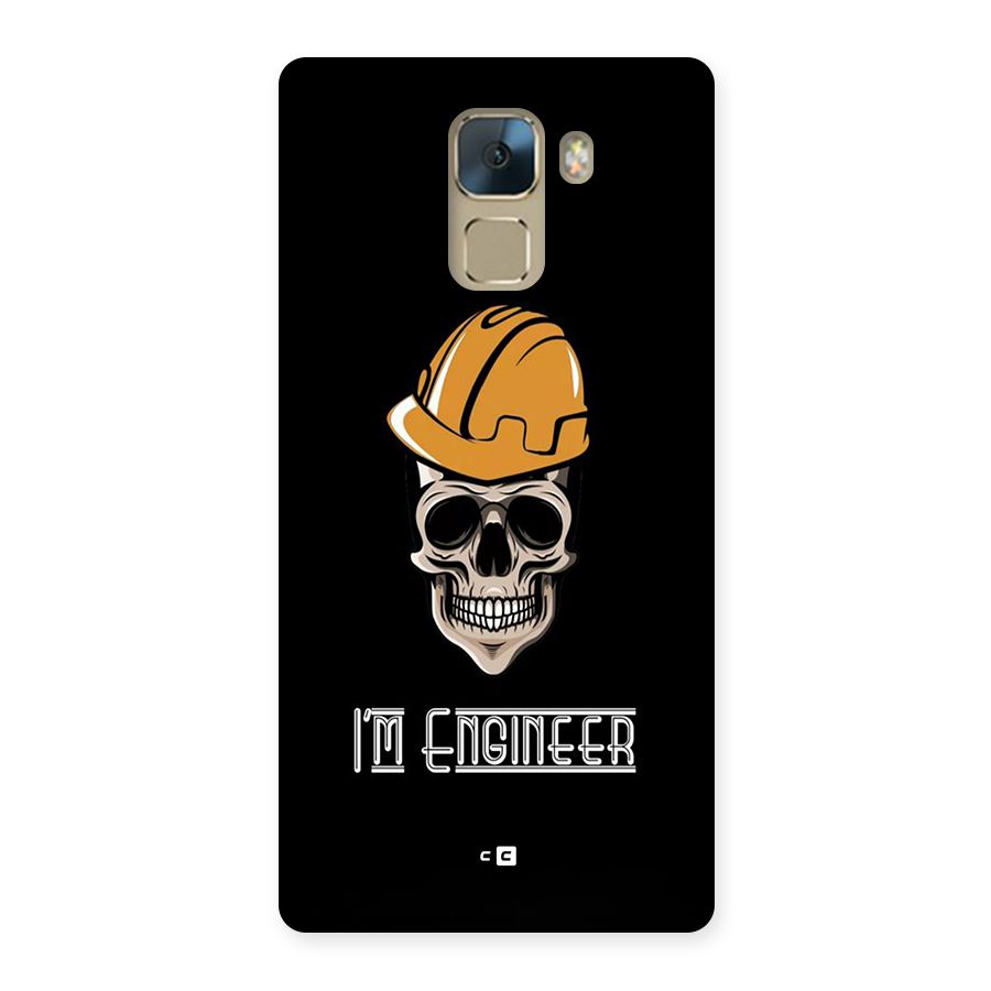 I Am Engineer Back Case for Honor 7