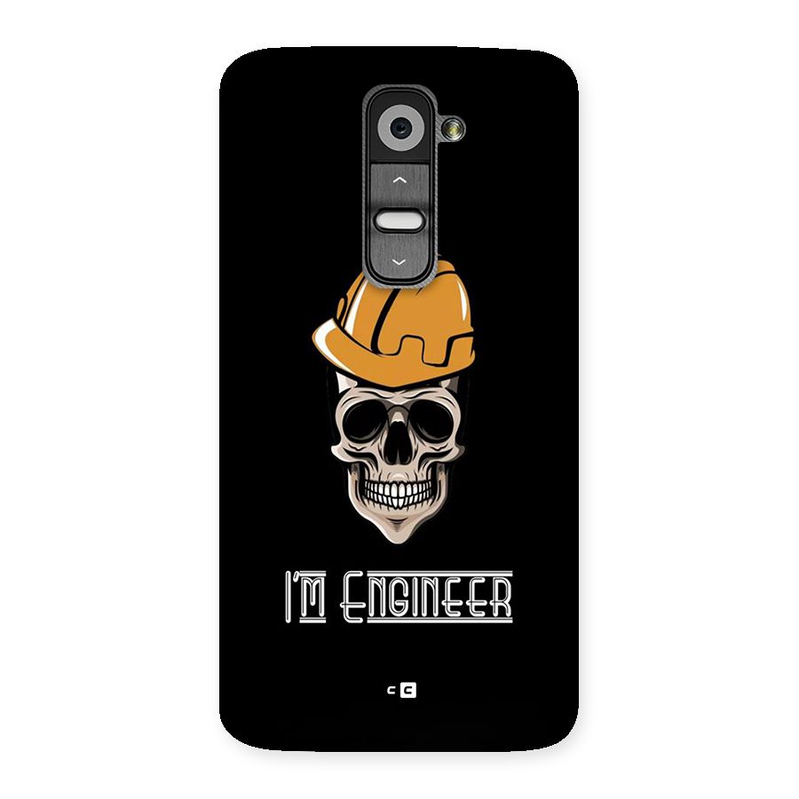 I Am Engineer Back Case for LG G2