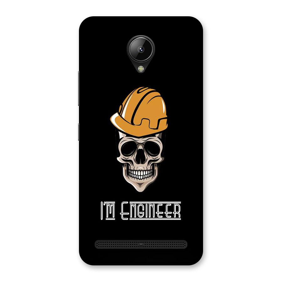 I Am Engineer Back Case for Lenovo C2