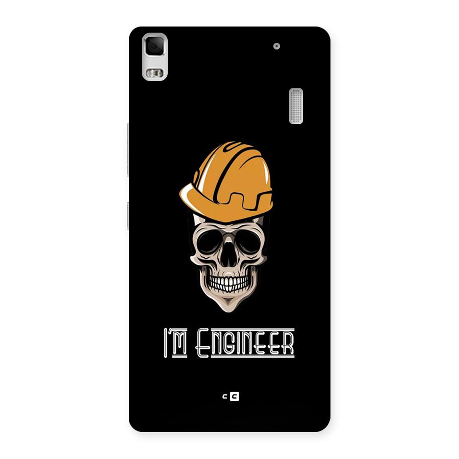 I Am Engineer Back Case for Lenovo K3 Note