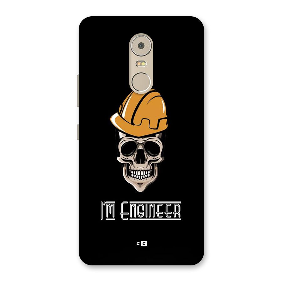 I Am Engineer Back Case for Lenovo K6 Note