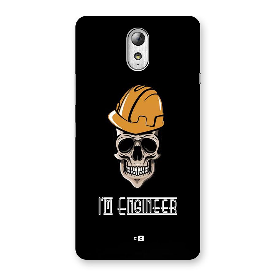 I Am Engineer Back Case for Lenovo Vibe P1M