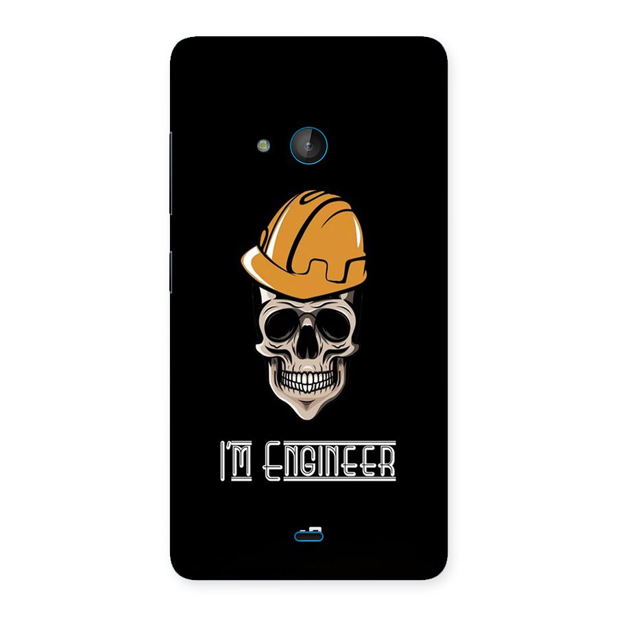 I Am Engineer Back Case for Lumia 540