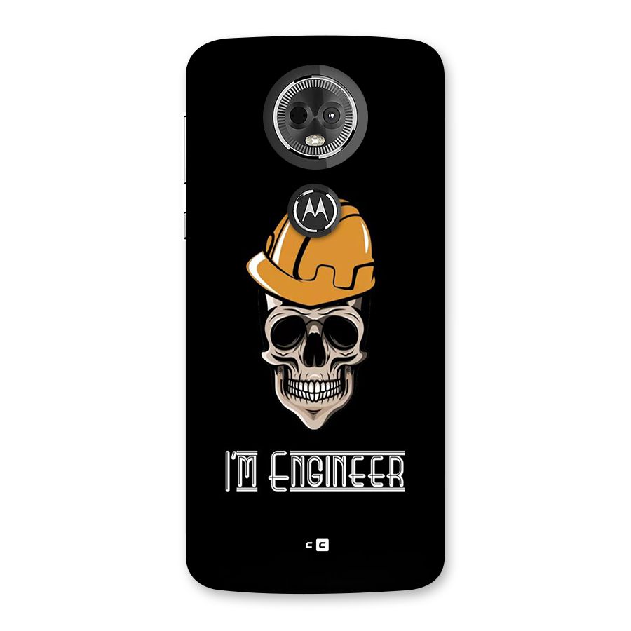 I Am Engineer Back Case for Moto E5 Plus