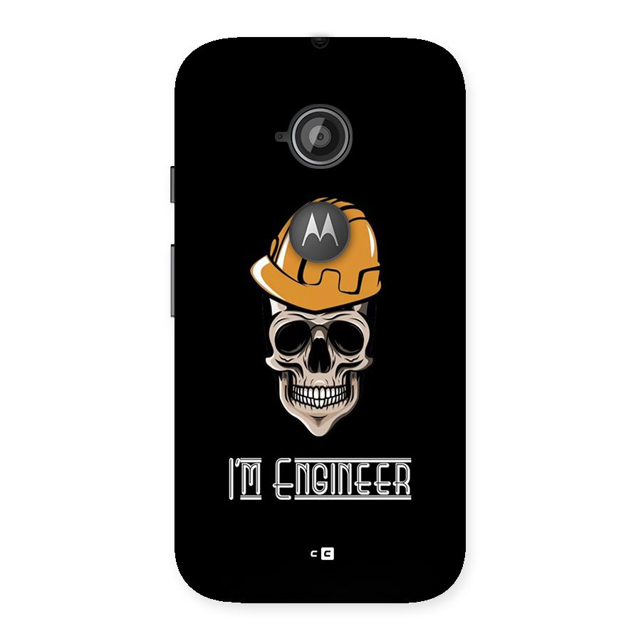 I Am Engineer Back Case for Moto E 2nd Gen